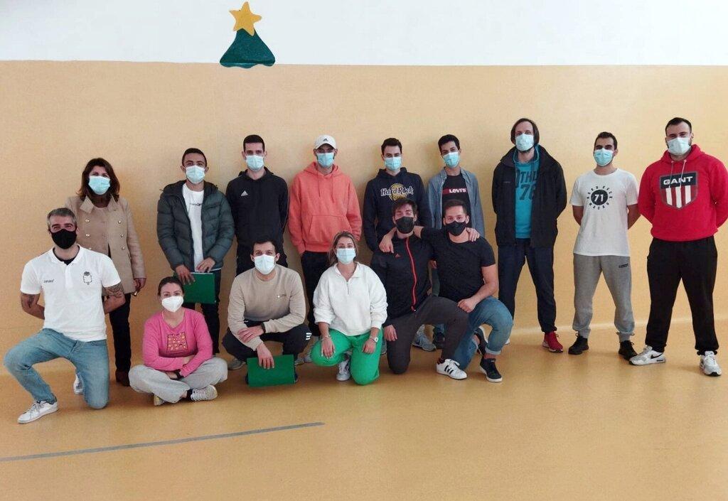 Participantes na formação Gira-Volei