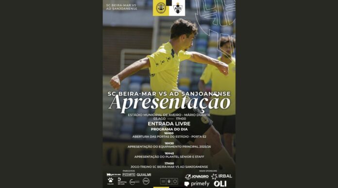 SC Beira-Mar - Futebol: Apresentação do plantel já no domingo!