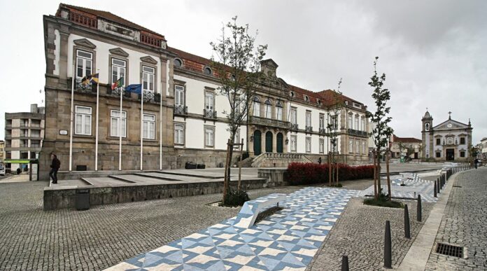 Praça da Republica em Ovar