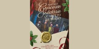 AAAUA promove Concerto Solidário de Natal com atuação dos Quarteto de Bolso Concerto Solidário com Quartetop de Bolso a 1212, 21h30, Auditório Renato Araújo
