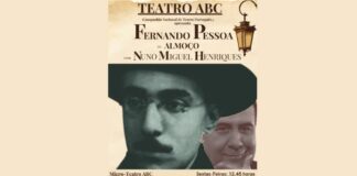 Espetáculo para Assinalar os 90 anos da Morte de Fernando Pessoa dia 28 no Chiado Espetáculo para Assinalar os 90 anos da Morte de Fernando Pessoa