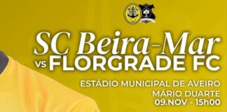 Beira-Mar defronta o Florgrade FC pelas 15h no Estádio Municipal de Aveiro – Mário Duarte Beira-Mar defronta o Florgrade FC pelas 15:00 no Estádio Municipal de Aveiro - Mário Duarte