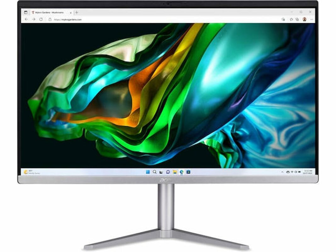 All in One ACER Aspire C 24 C24 1300 23.8 AMD Ryzen 5 7520U RAM 16 GB 1 TB SSD Aveiro TV